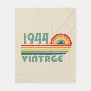 Personalisierten achtzig Vintage 80. Geburtstagspa Fleecedecke