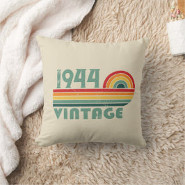 Personalisierten achtzig Vintage 80. Geburtstagspa Kissen