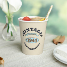 Personalisierten achtzig Vintage 80. Geburtstagspa