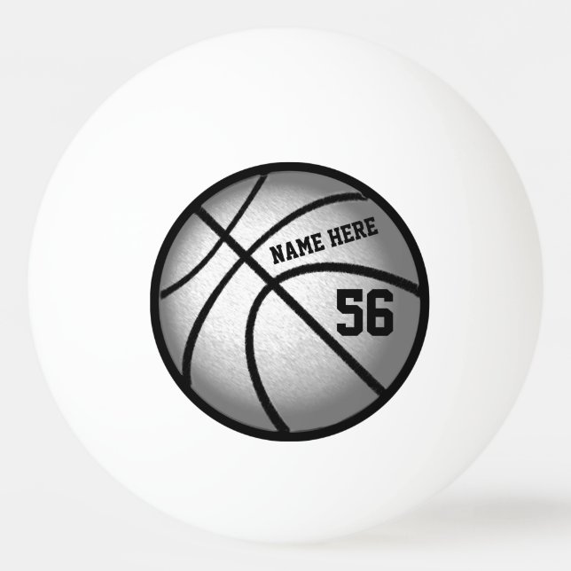 Personalisierten Basketball Pong Bälle für Ihren T Tischtennisball (Vorderseite)