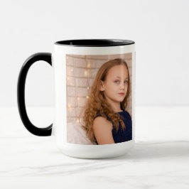 Personalisierten drei FotoCollage Tasse