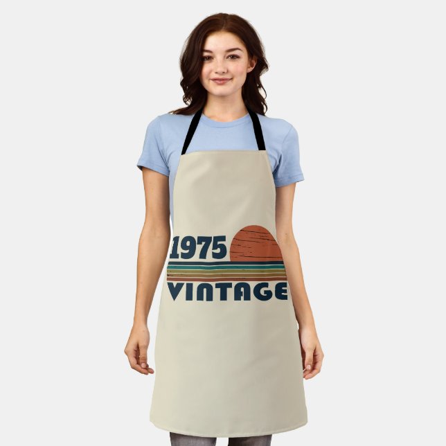 Personalisierten fünfzig Vintagen 50. Geburtstagsp Schürze (Getragen)