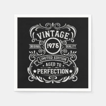 Personalisierten fünfzig Vintagen 50. Geburtstagsp