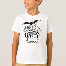 PERSONALISIERTEN HALLOWEWEN NIEDLICH NUR EIN WENIG T-Shirt