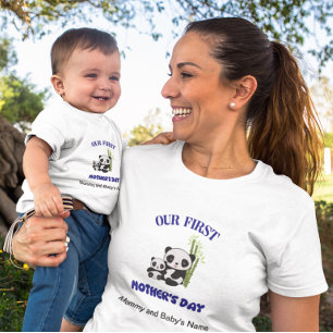 PERSONALISIERTEN PANDA PANDA PANDA PANCHING BABY STRAMPLER