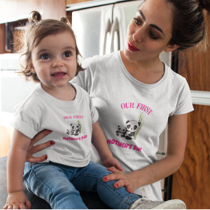 PERSONALISIERTEN PANDA PANDA PANDA PANCHING BABY STRAMPLER