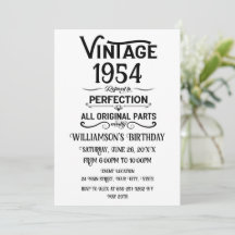 Personalisierten Vintagen Geburtstagsgeschenke sch