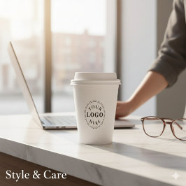 Personalisierter 12oz Paper Cup mit Lid für Verans Pappbecher