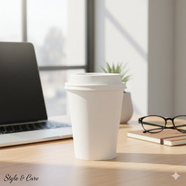 Personalisierter 12oz Paper Cup mit Lid für Verans Pappbecher