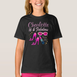 PERSONALISIERTER 16. GEBURTSTAG PRIMA DONNA APPARE T-Shirt