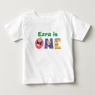 Personalisierter 1. Geburtstag T - Shirt für Junge