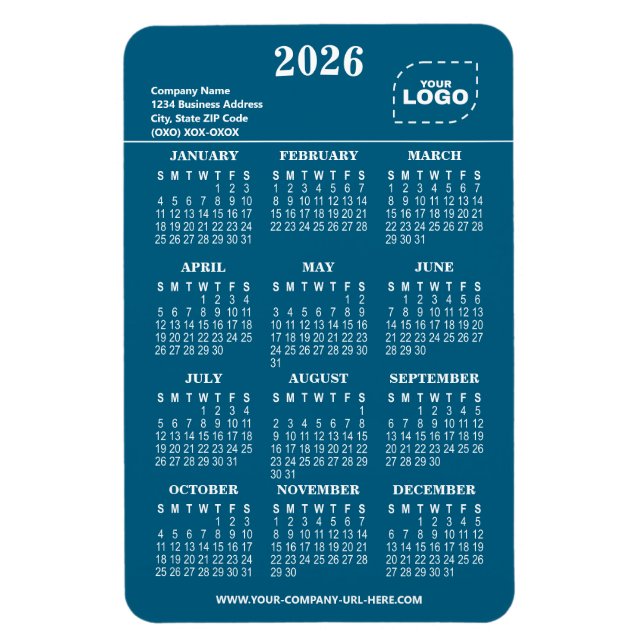 Personalisierter 2026 Werbe Geschäftsmagnet Magnet (Vertikal)