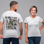 Personalisierter 24-Foto Collage T - Shirt<br><div class="desc">Erschaffen Sie sich kreativ mit Ihrem Kleiderschrank! Machen Sie eine Aussage mit unserem Personalisierten 24 Foto Collage T - Shirt. Verwandeln Sie Ihre Fotos in ein stilvolles, einmaliges Statement. Mit einer einzigartigen Collage von 24 Ihrer Lieblings-Fotos ist dieser personalisierte T - Shirt der perfekte Weg, um Ihre beliebtesten Erinnerungen zu...</div>