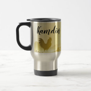 Personalisierter 445 ml Kaffeebecher Sonniger Morg Reisebecher