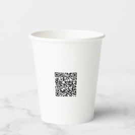 Personalisierter 8oz Paper Cup ohne Lid für Verans Pappbecher