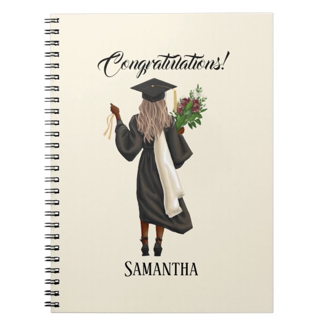 Personalisierter Abschluss (10) Notizblock (Vorderseite)