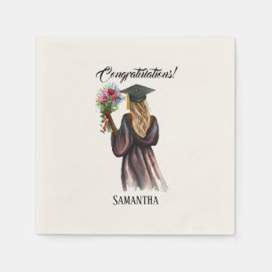 Personalisierter Abschluss (14) Serviette