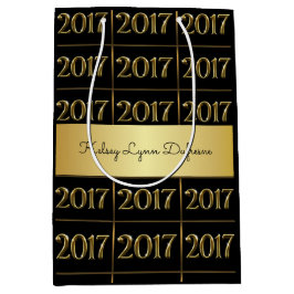 personalisierter Abschluss 2017 Mittlere Geschenktüte
