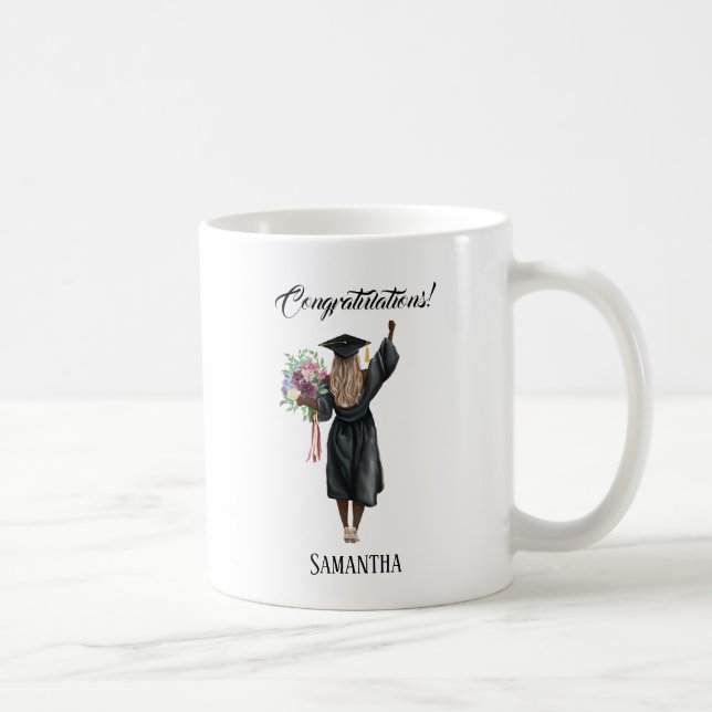 Personalisierter Abschluss (7) Kaffeetasse (Rechts)