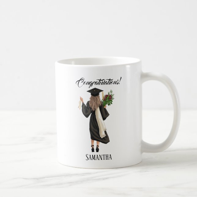 Personalisierter Abschluss (9) Kaffeetasse (Rechts)