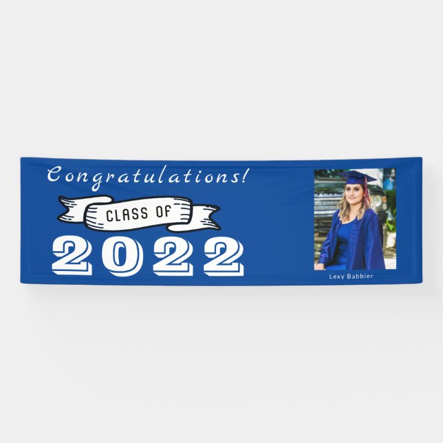 Personalisierter Abschluss für benutzerdefinierte  Banner (Horizontal)