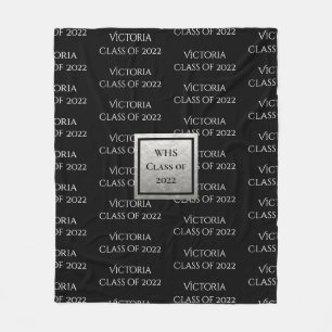 Personalisierter Abschluss Keepake-Klasse des Datu Fleecedecke