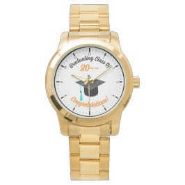 Personalisierter Abschluss-Look Armbanduhr