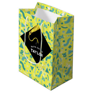 Personalisierter Abschluss Mittlere Geschenktasche Geschenktüte