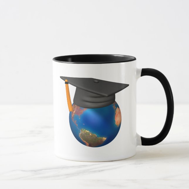 Personalisierter Abschluss Tasse (Rechts)