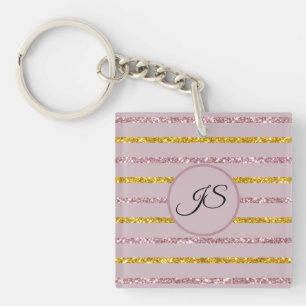 Personalisierter Acryl-Schlüsselanhänger in Rosa u Schlüsselanhänger
