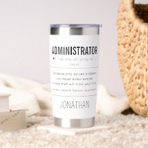 Personalisierter Administrator Funny