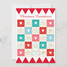 Personalisierter Adventskalender Vintage