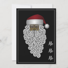 Personalisierter afrikanischer Weihnachtsfeiertag Feiertagskarte