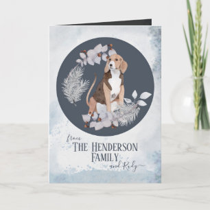 Personalisierter American Foxhound Weihnachten