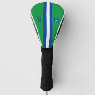Personalisierter Anfangsstreifen Golf Headcover