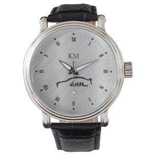 Personalisierter AntriebBrushstroke Mitsubishi EVO Armbanduhr