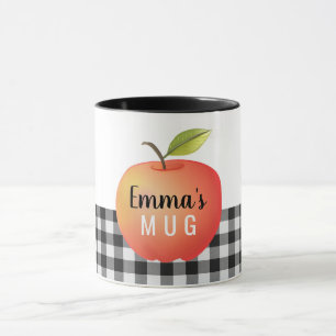 Personalisierter Apfel Tasse