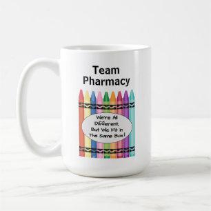Personalisierter Apotheker Großer Kaffeemaschine T Kaffeetasse