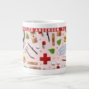 Personalisierter Arzt Jumbo-Tasse