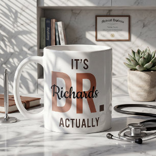 Personalisierter Arzt Lustiger Medizinischer Absch Kaffeetasse