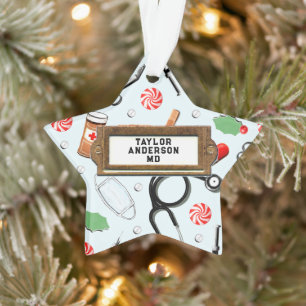 Personalisierter Arzt Ornament