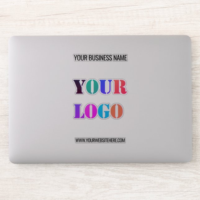 Personalisierter Aufkleber für  Logo-Namen (Computer)