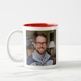 Personalisierter Awesome Dad Becher Zweifarbige Tasse
