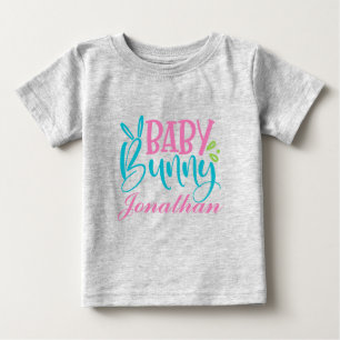 Personalisierter Baby-Hase - Ostern Baby T-shirt