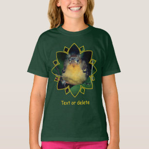 Personalisierter Baby Oriole Jungvogel T-Shirt
