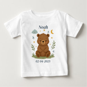 Personalisierter Baby-Overall – Individuelles Bäre Baby T-shirt