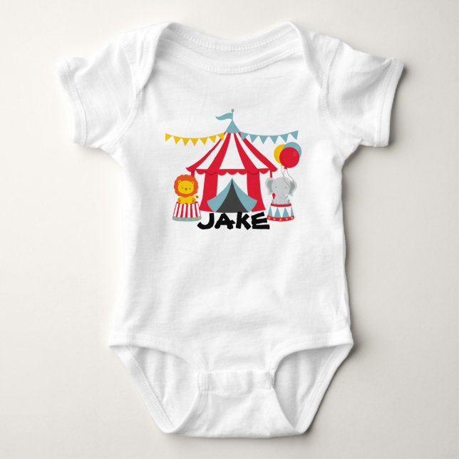 Personalisierter Baby Strampler (Vorderseite)