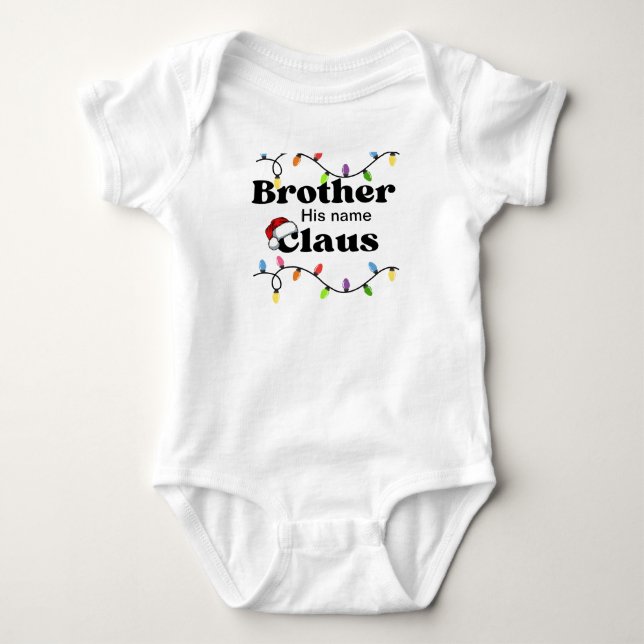 Personalisierter Babybodyanzug Baby Strampler (Vorderseite)