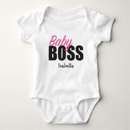 Personalisierter BabyBOSS Baby Strampler