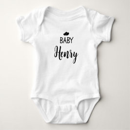 Personalisierter Babyname Baby Strampler